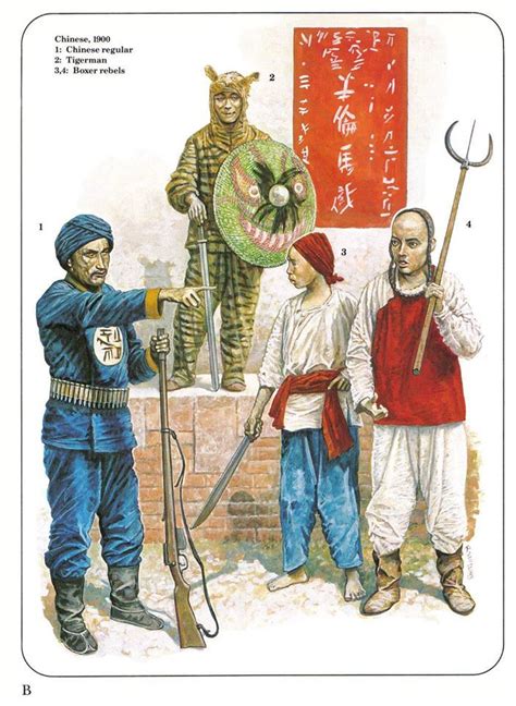 boxer rebellion metal miniature chinese man with rifle|Boxers with Rifles (I) .